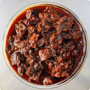 mutton boneless pickle